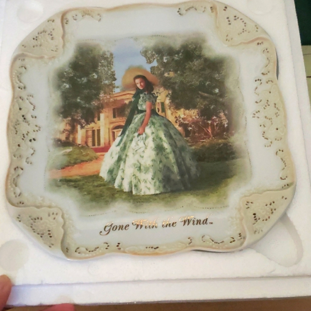 Scarlett O'Hara plate